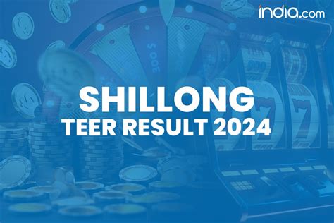 Shillong Teer Lottery Result TODAY (12.03.24).